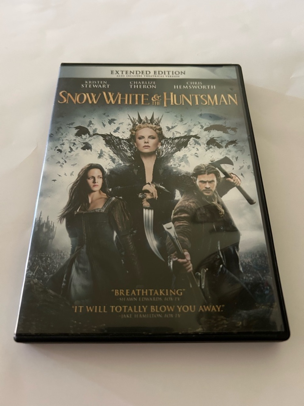 Universal Snow White & the Huntsman DVD — Black, Gold, Gray